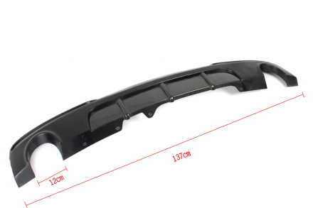 Plast M-Performance Style diffuser, Ett rr p varje sida, F10 och F11 (Passar M-Paket)