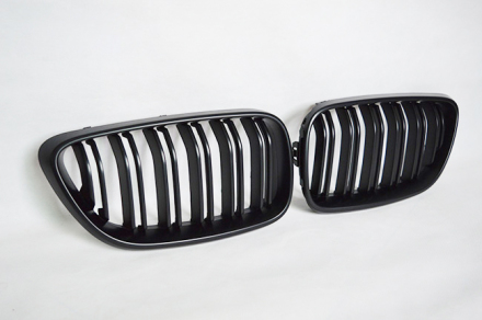 Mattsvart Grill till BMW 2-Serie, F87 M2, F22 och F23