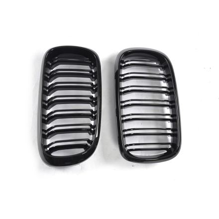 M Style, Blanksvart Grill till BMW X5, X5M, X6 och X6M. F15, F85, F16, F86