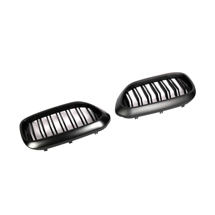 Mattsvart ABS grill till BMW 5 Serie G30 G31 G38 och F90 (Ej LCI)