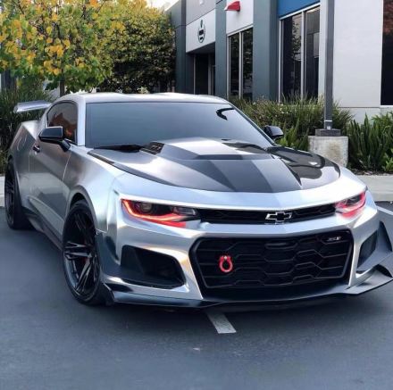 Plast Grill till Chevrolet Camaro ZL1 och 1LE