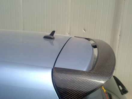 Golf VI Kolfiber Votex style spoiler, Standard GOLF