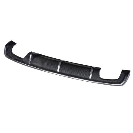 A3 Kolfiber diffuser till AUDI A3 8V. Standart sttfngare, (Dubbla utbls p bda sidor)