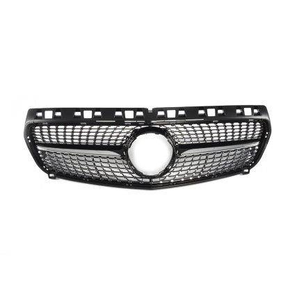 AMG Grill med mittenribba i svart till Mercedes-Benz A Class W176, Pre Facelift, 2013-2015