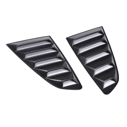 Ventilationsgaller i plast till sidorutorna bak, passar Ford Mustang S550