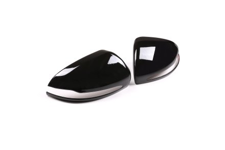 Blanksvarta (Add-on) Backspegelkpor till Mercedes-Benz W205, W213, C253 och W222 (LHD Sv) (Monteras med tejp p originalet)