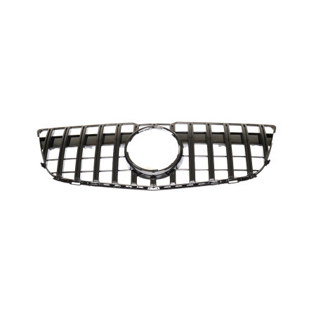 Svart GT Grill till Mercedes-Benz GLK Class X204, 2013-2015