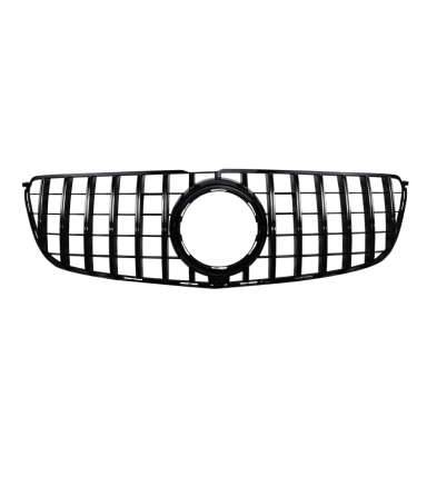 Svart GT Grill till Mercedes-Benz GL Class X166, 2016-2018 (Fr bil med Kamera)