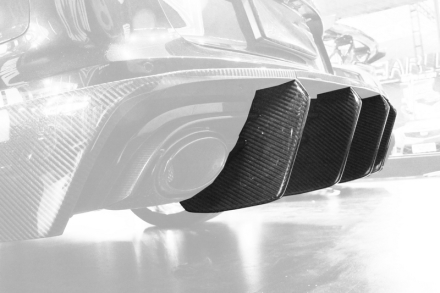 DTM "style" Kolfiber bak fenor till AUDI RS6 C7 2015-2018